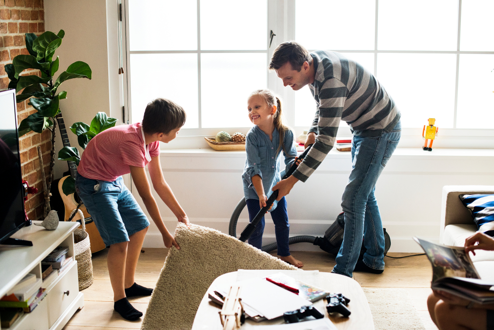 How do you deep clean your house in 2 days